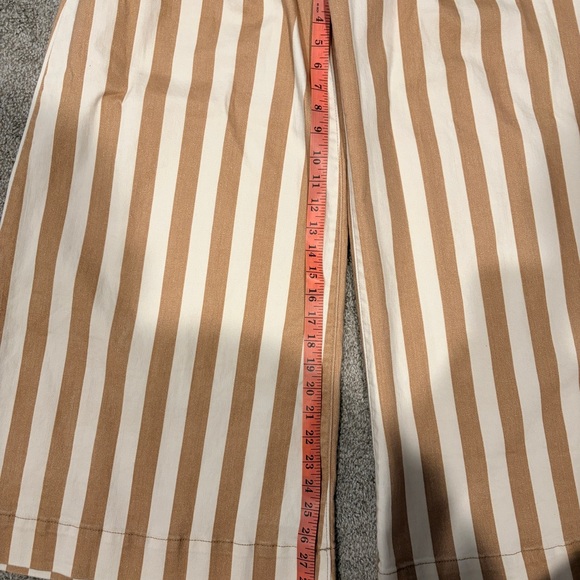 NWT - Anthropologie Maeve Colette Striped Wide Leg Jeans - Size 29 - Picture 8 of 9